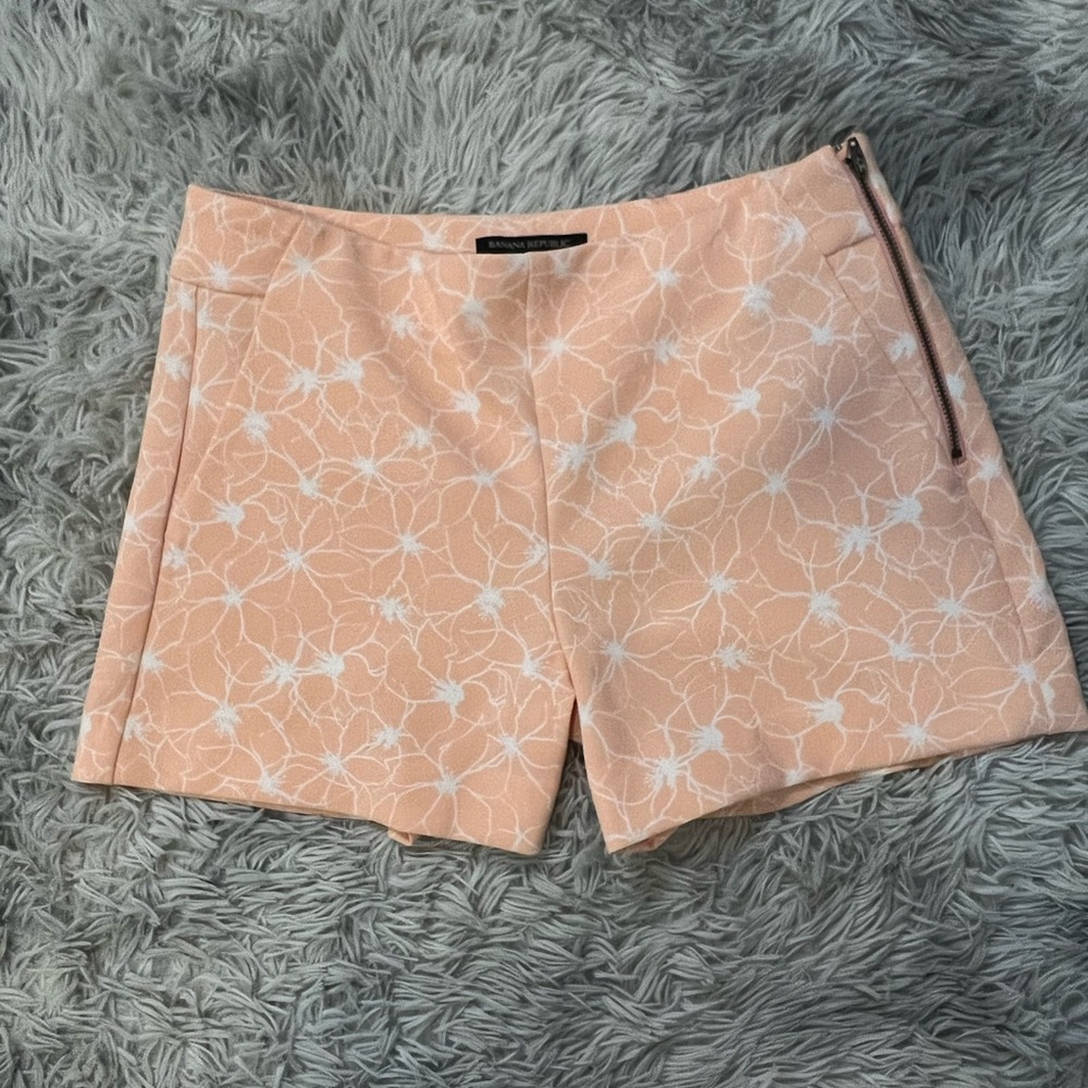 Blush Floral Shorts